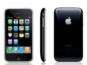 The current iteration of apples phone, the iPhone 3G.